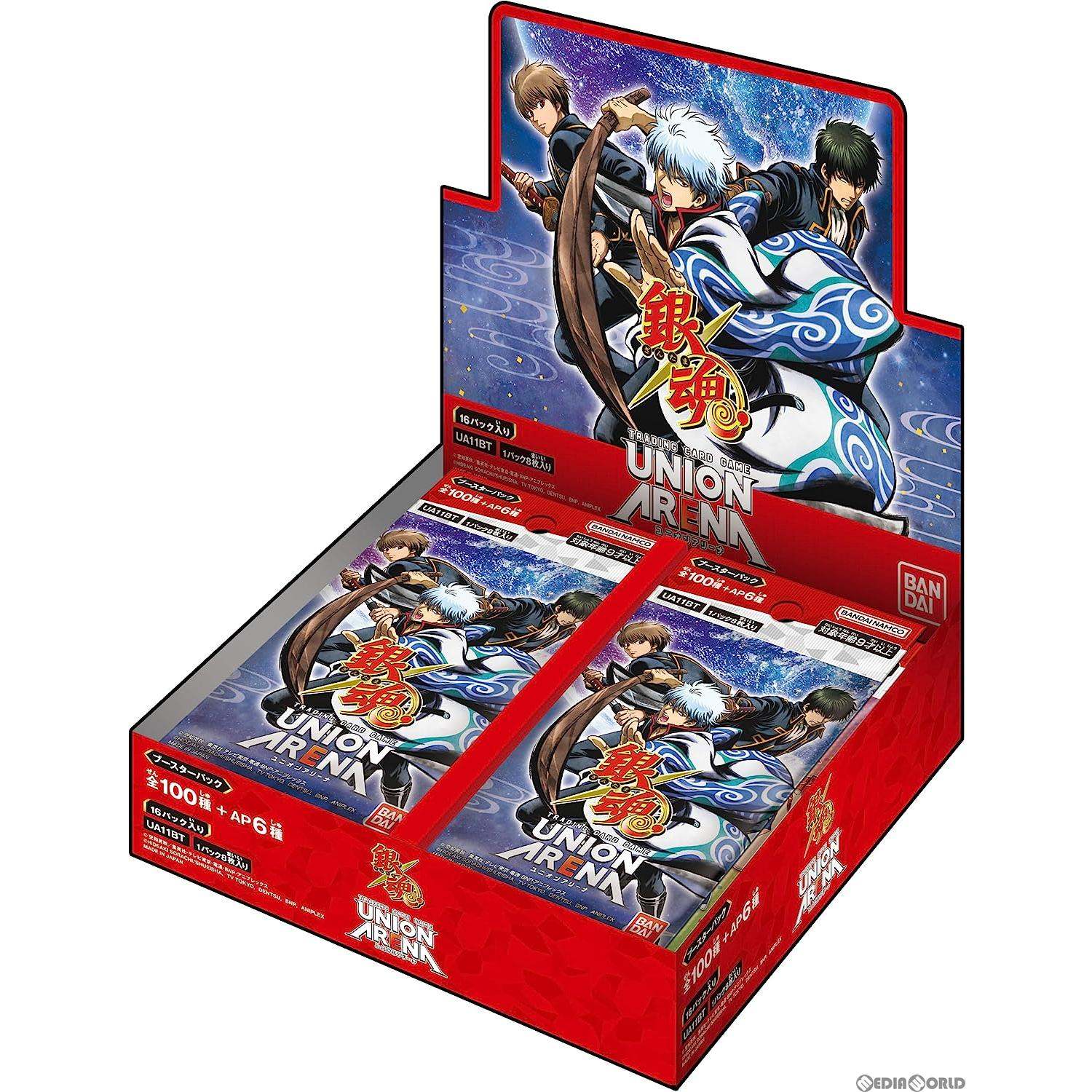 【新品即納】[BOX][TCG]UNION ARENA(ユニオンアリーナ) ブースターパック 銀魂【UA11BT】(16パック)(20230728)