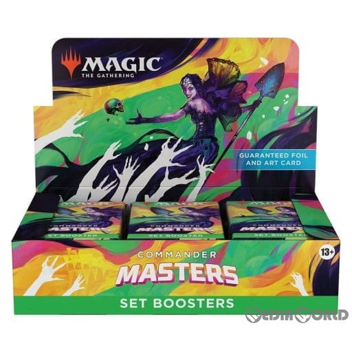 【新品即納】[BOX][TCG] MTG マジック:ザ・ギャザリング 統率者マスターズ(Commander Masters) セット・ブースター(英語版) (24パック) (20230804)