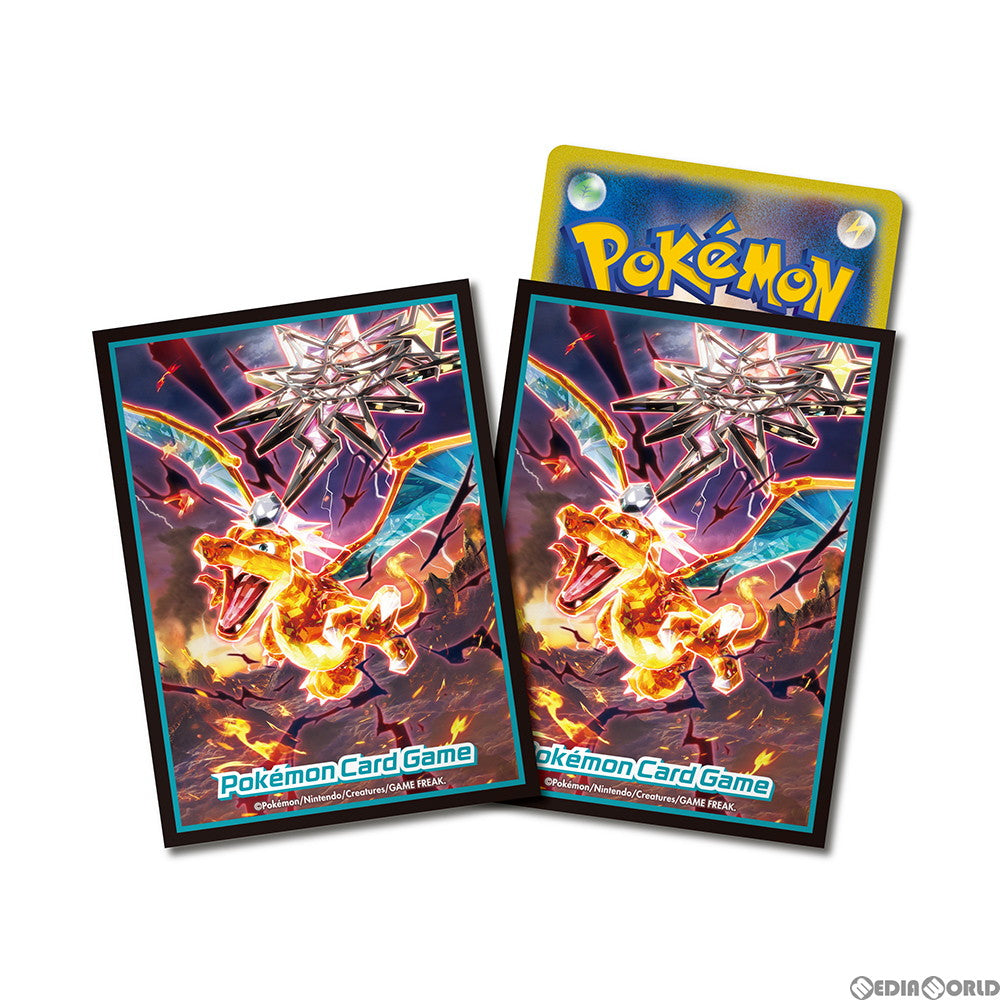 【新品】【お取り寄せ】[TCG] ポケモンカードゲーム デッキシールド プレミアム・グロス 悪テラスタルリザードン(20230728)