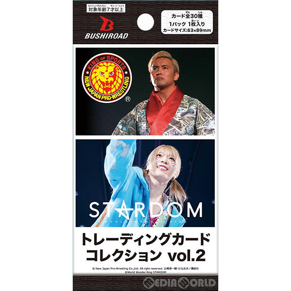 【新品即納】[BOX][TCG] ブシロード トレーディングカード コレクションクリア 新日本プロレス+STARDOM vol.2(20パック) (20230825)