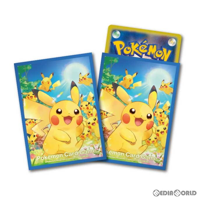【新品即納】[TCG] ポケモンカードゲーム デッキシールド ピカチュウ大集合(20230707)