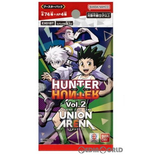 【新品即納】[TCG]UNION ARENA(ユニオンアリーナ) エクストラブースター HUNTER×HUNTER(ハンター×ハンター)【EX01BT】(20231027)