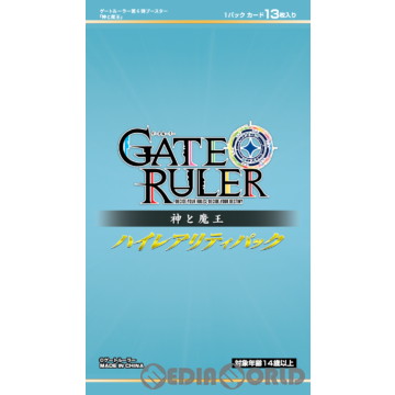 【新品即納】[TCG] ゲートルーラー 第6弾ハイレアリティパック 神と魔王(GB06) (20231027)