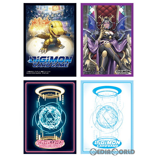【新品即納】[BOX][TCG] デジモンカードゲーム オフィシャルカードスリーブ2024 Ver.1.0(4種アソート) (4種×3個) (20231222)