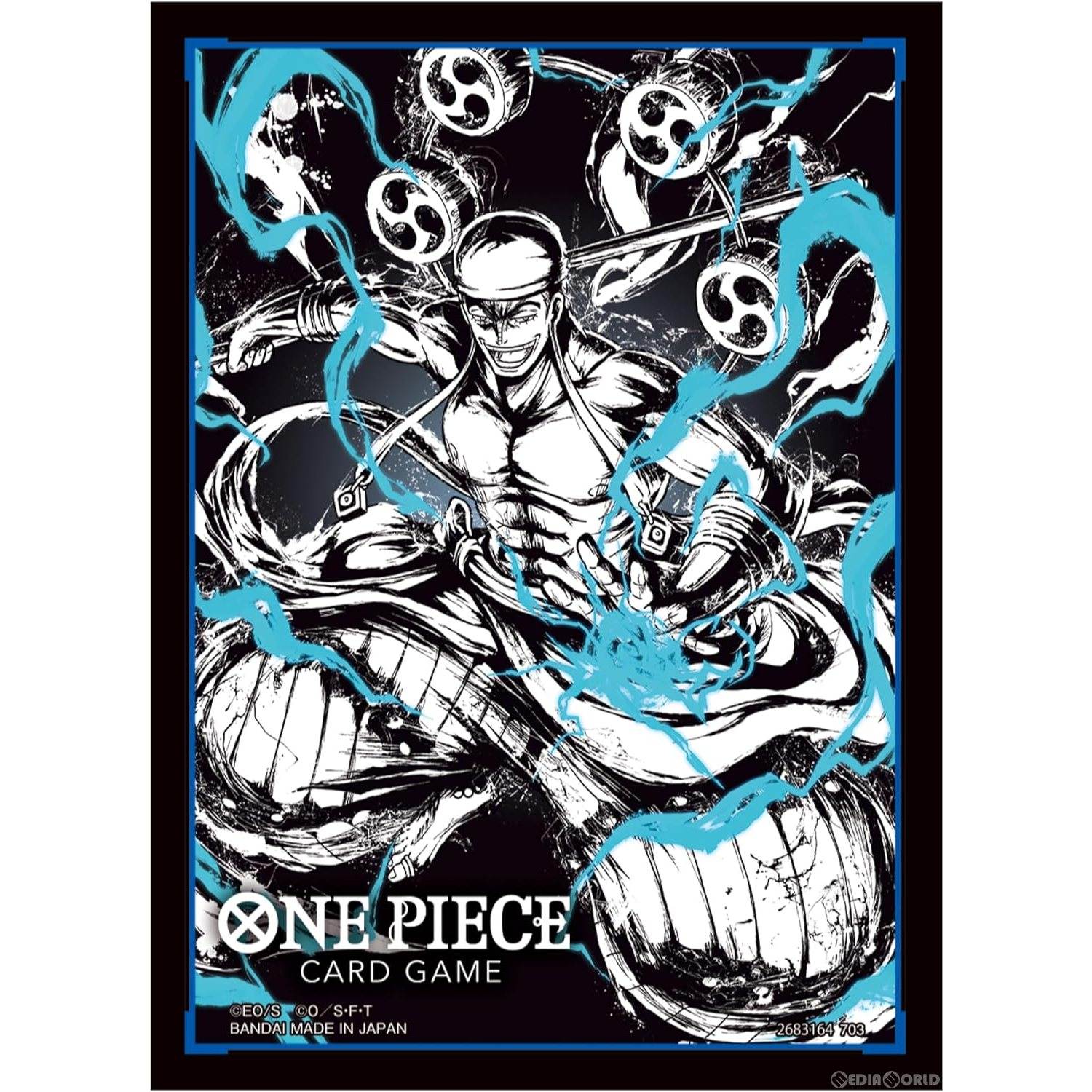 【新品即納】[TCG]ONE PIECE(ワンピース) カードゲーム オフィシャルカードスリーブ05 エネル(20231125)