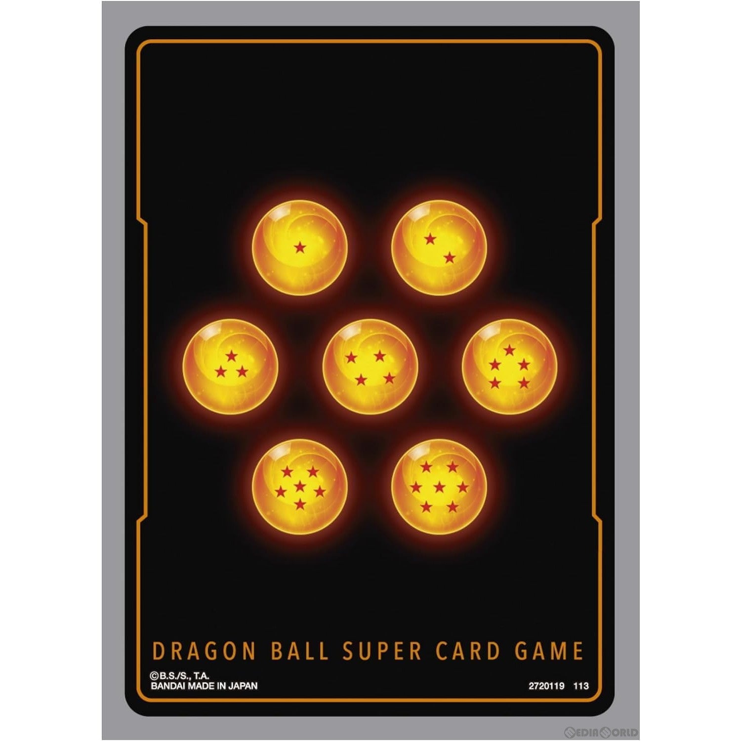 【新品即納】[TCG] ドラゴンボール スーパーカード ゲームフュージョンワールド オフィシャルカードスリーブ スタンダードブラック(20240216)