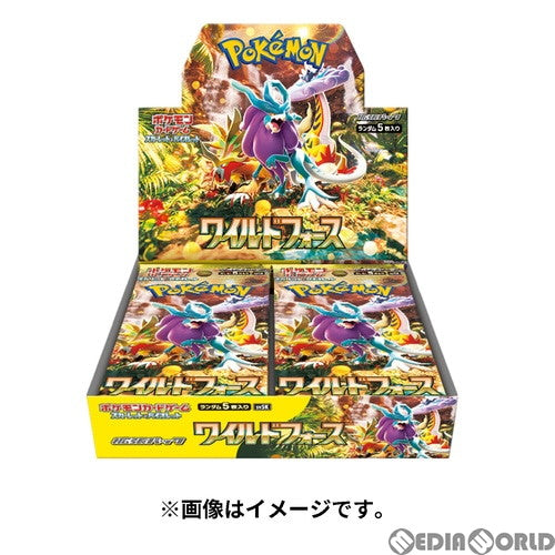 【中古即納】[未開封][BOX][TCG] ポケモンカードゲーム スカーレット バイオレット 拡張パック ワイルドフォース(30パック) (20240126)