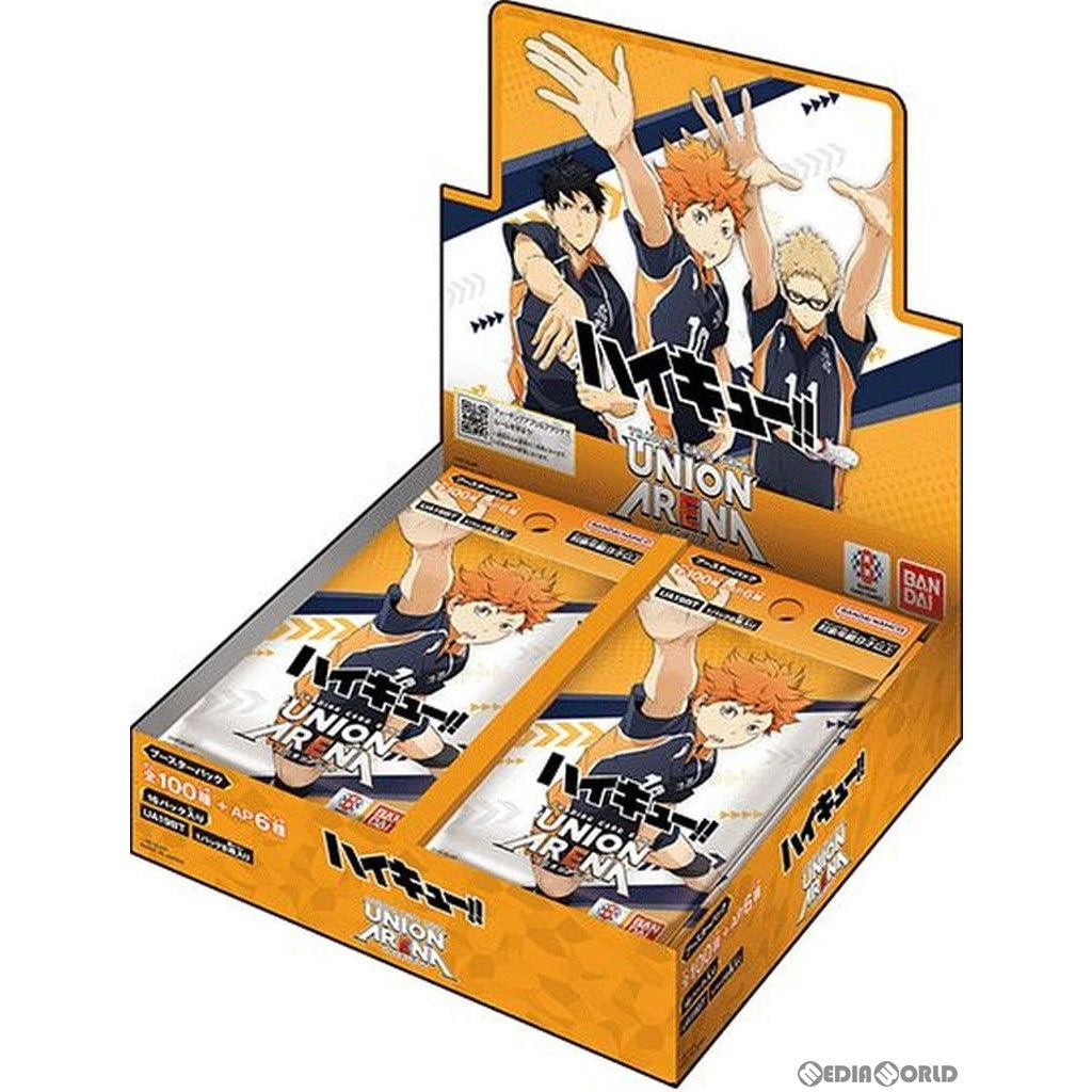 【新品即納】[BOX][TCG]UNION ARENA(ユニオンアリーナ) ブースターパック ハイキュー!!【UA19BT】(16パック)(20240322)