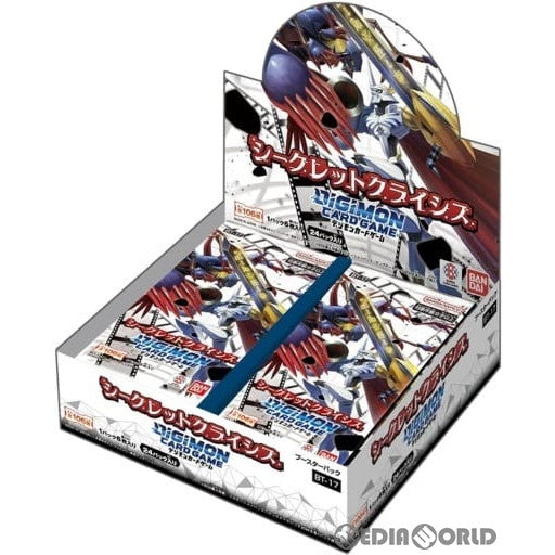 【新品】【お取り寄せ】[BOX][TCG] デジモンカードゲーム ブースターパック Secret Crisis(シークレットクライシス) (BT-17) (24パック) (20240329)