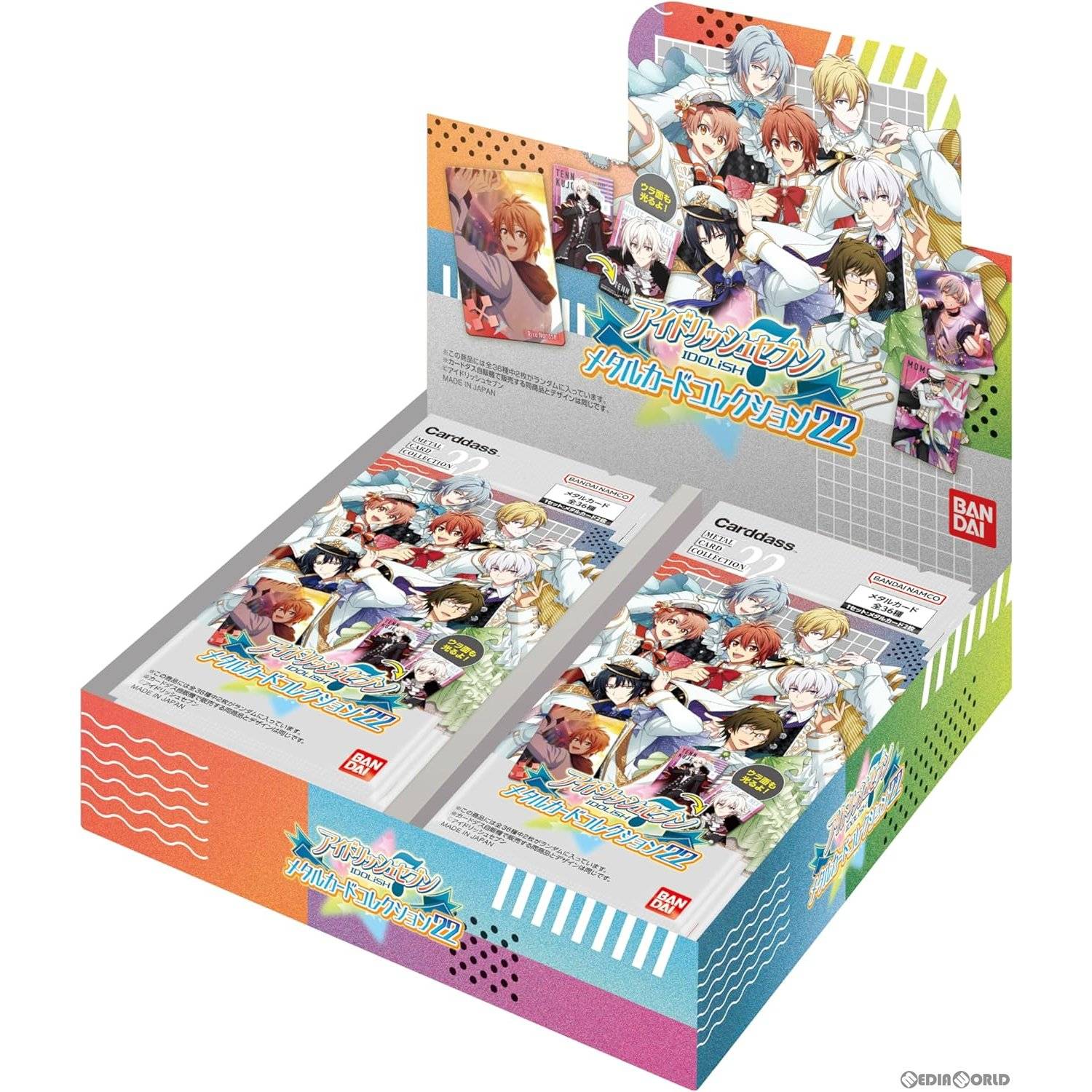 【新品即納】[カートン][TCG] アイドリッシュセブン メタルカードコレクション22(パック) (10BOX) (20240426)