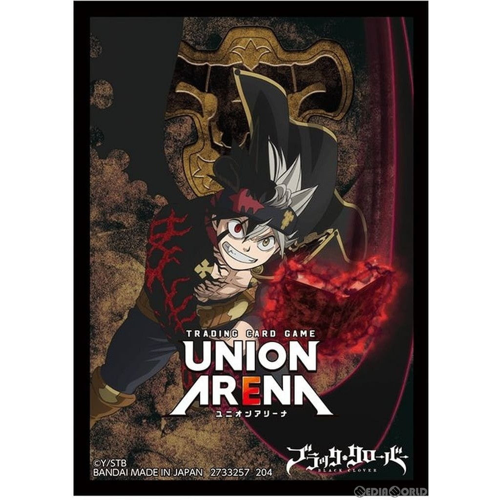 【新品即納】[TCG]UNION ARENA(ユニオンアリーナ) オフィシャルカードスリーブ ブラッククローバー(20240426)