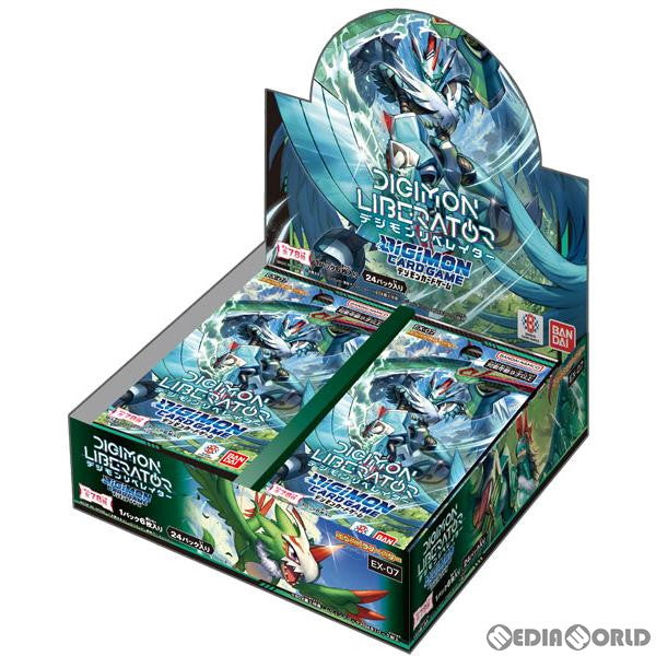 【新品即納】[カートン][TCG] デジモンカードゲーム エクストラブースター DIGIMON LIBERATOR(デジモンリベレイター) (EX-07) (12BOX) (20240531)