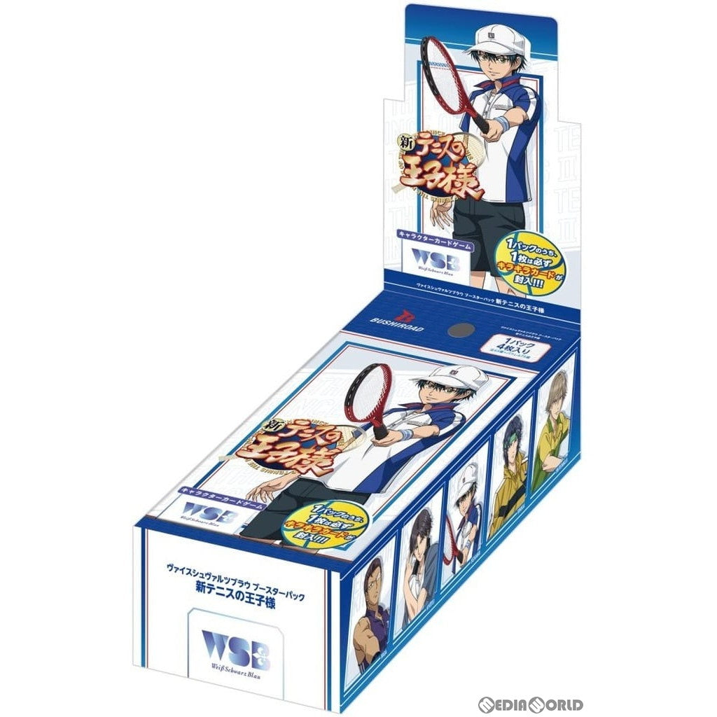【新品】【お取り寄せ】[TCG] (BOX)ヴァイスシュヴァルツブラウ ブースターパック 新テニスの王子様(10パック)(20240510)