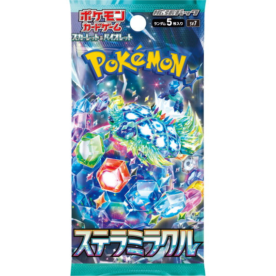 【新品即納】[TCG] ポケモンカードゲーム スカーレット&バイオレット 拡張パック ステラミラクル(20240719)