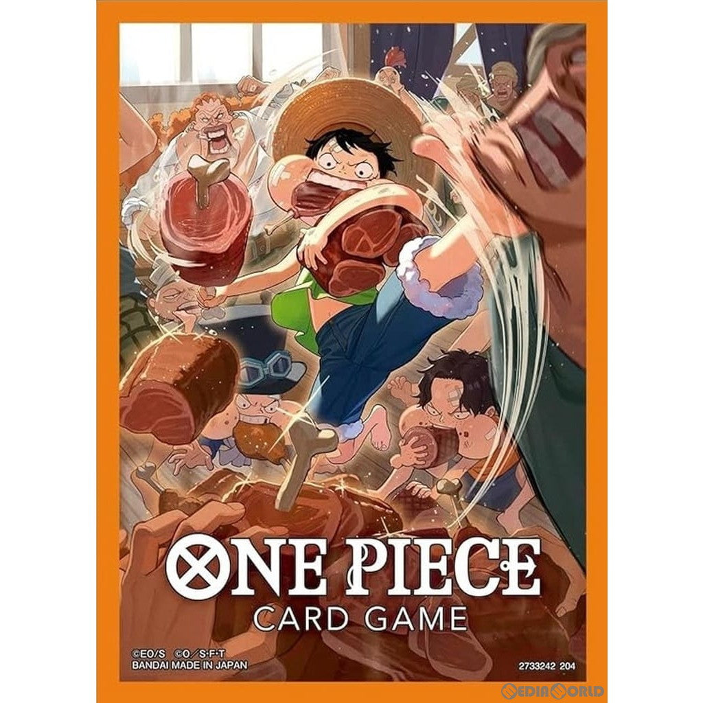 【新品即納】[TCG]ONE PIECE(ワンピース) カードゲーム オフィシャルカードスリーブ07 D:3兄弟(20240525)