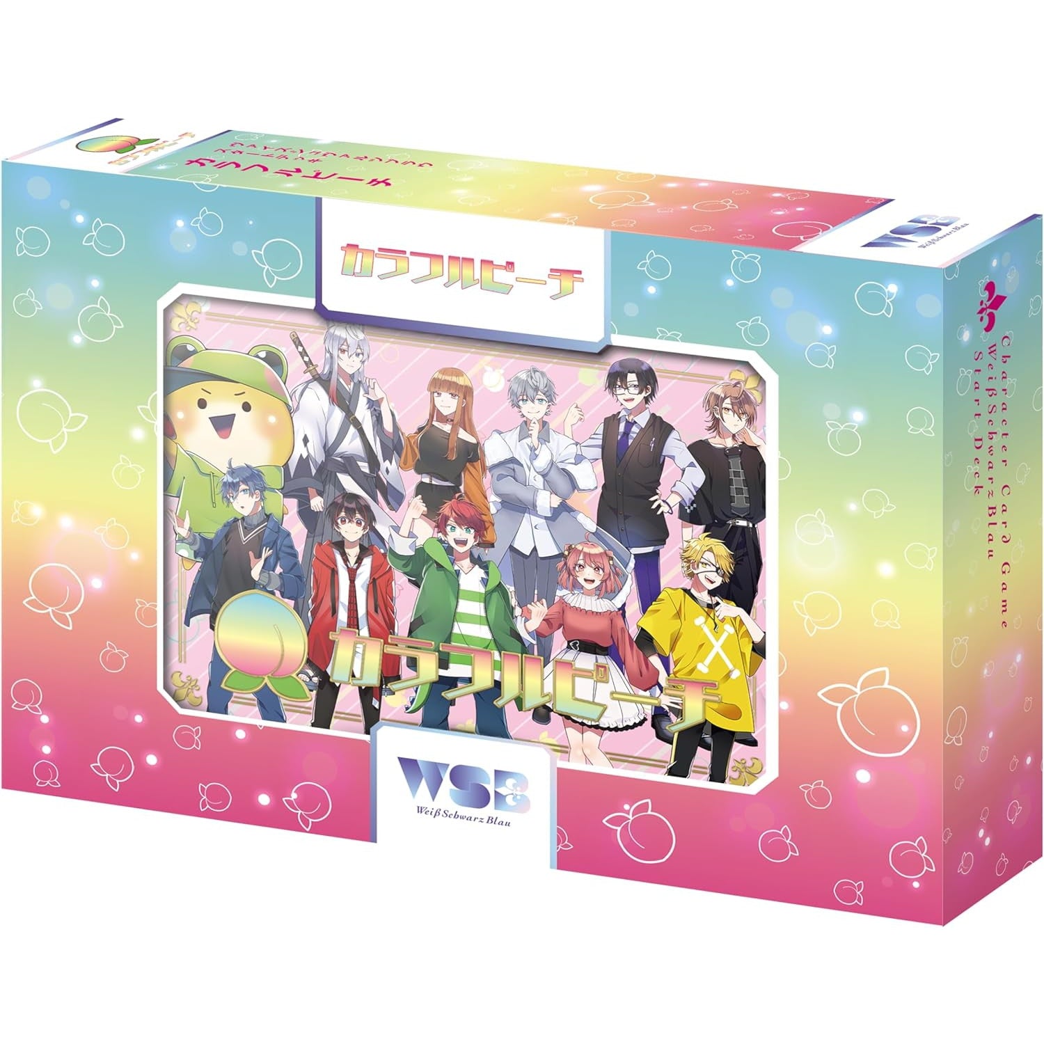 【新品】【お取り寄せ】[TCG] ヴァイスシュヴァルツブラウ スタートデッキ カラフルピーチ(20240628)