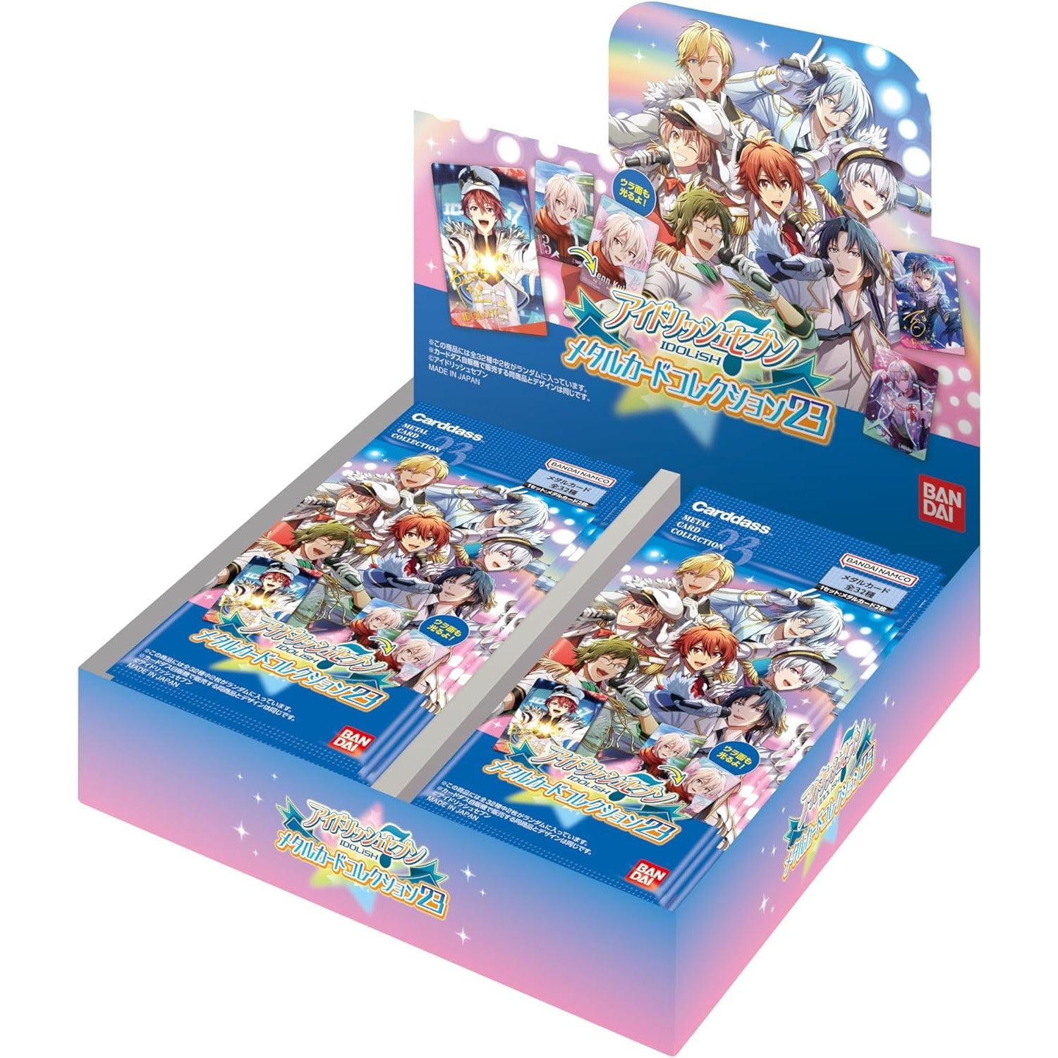 【新品即納】[BOX][TCG] アイドリッシュセブン メタルカードコレクション23(パック) (24パック) (20240830)