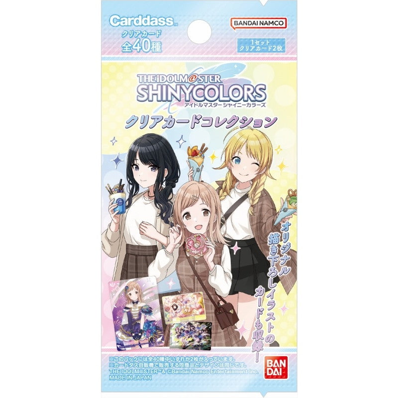 【新品即納】[カートン][TCG] カードダス アイドルマスター シャイニーカラーズ クリアカードコレクション(パック) (12BOX) (20240927)