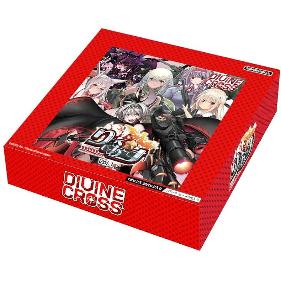 【新品即納】[カートン][TCG] DIVINE CROSS(ディヴァインクロス) りっく☆じあ〜す Vol.1 ブースターパック(6BOX) (20241025)