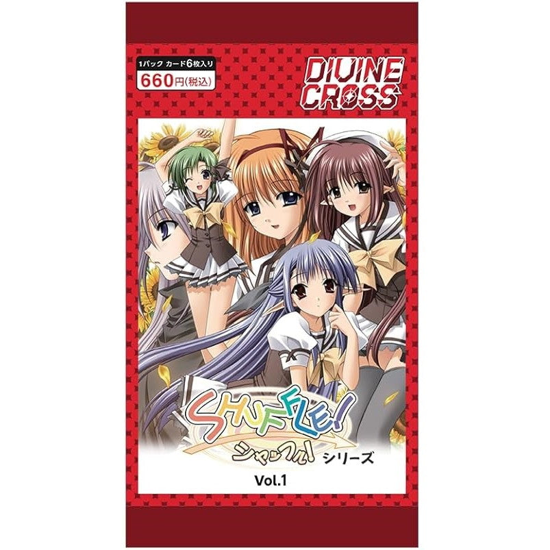 【新品即納】[TCG] DIVINE CROSS(ディヴァインクロス) SHUFFLE!シリーズ(シャッフル!シリーズ) Vol.1 ブースターパック(20241129)