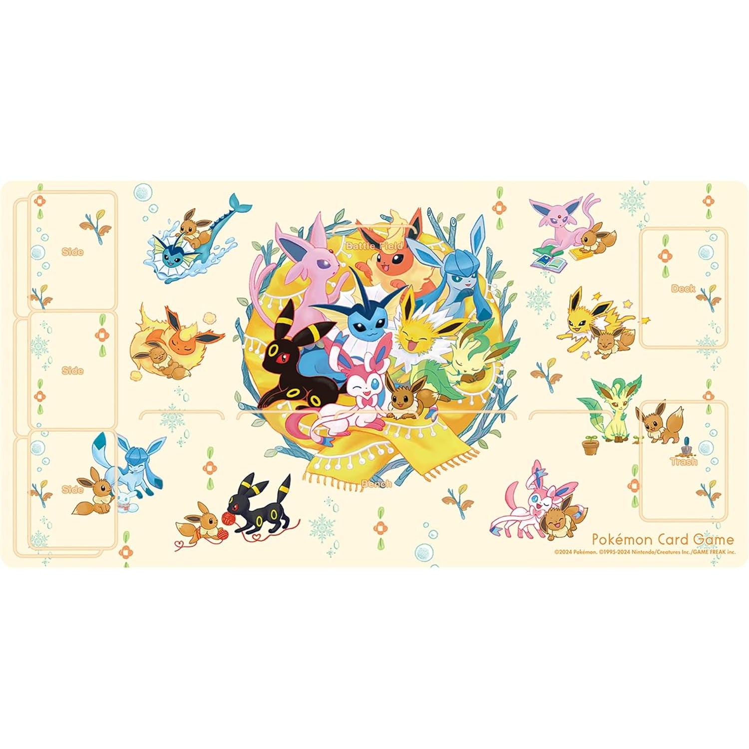 【新品即納】[TCG] ポケモンカードゲーム ラバープレイマット イーブイズ(20241206)