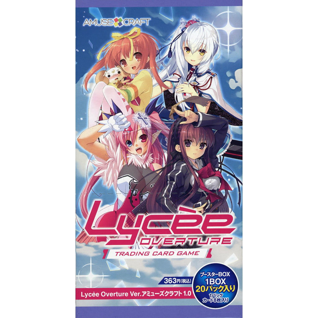 【新品即納】[BOX][TCG] 早期予約キャンペーン特典付(1SET) Lycee Overture(リセ オーバーチュア) Ver.アミューズクラフト 1.0 ブースターパック(20パック) (20240927)