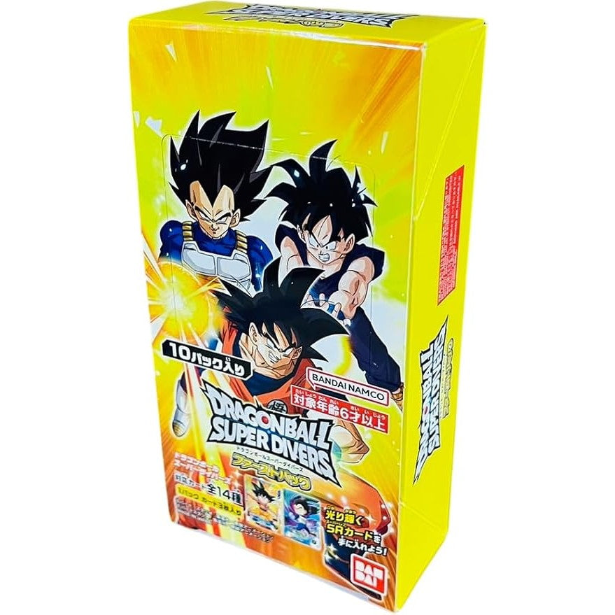 【新品】[TCG] (BOX) ドラゴンボールスーパーダイバーズ ファーストパック(10パック)(20241107)