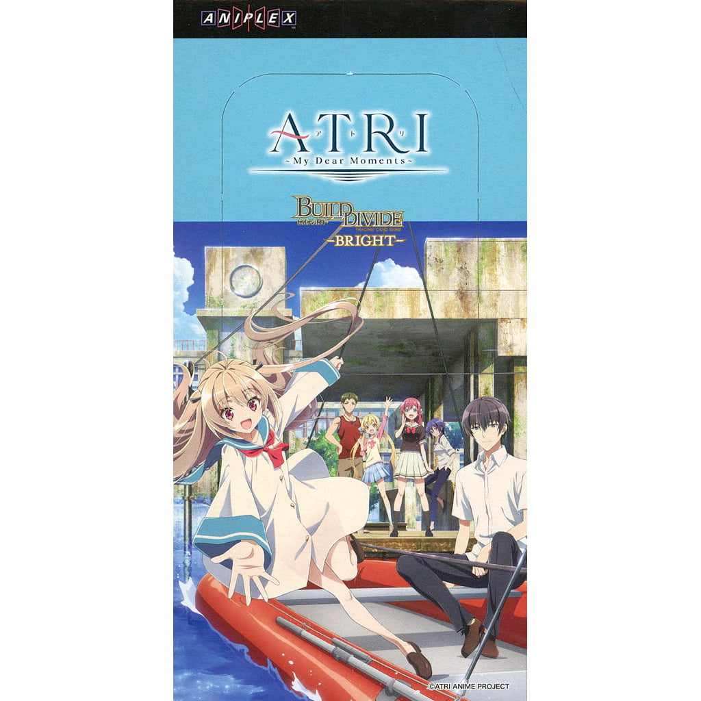 【新品】【お取り寄せ】[TCG] (BOX) ビルディバイド -ブライト- ブースターパック アニメ「ATRI -My Dear Moments-(アトリ マイ ディア モーメンツ)」 アニプレックス(16パック)(20241227)