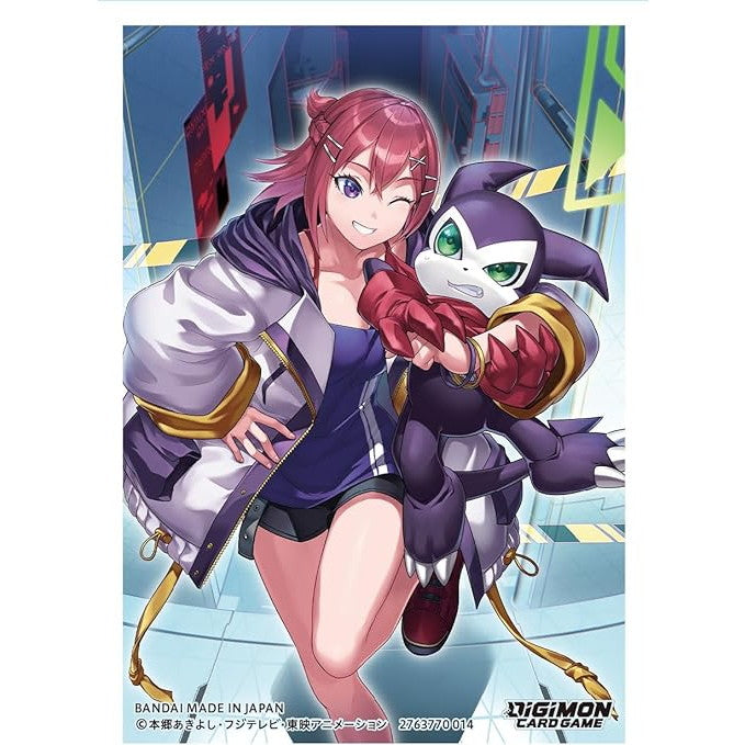 【新品即納】[TCG] デジモンカードゲーム オフィシャルカードスリーブ2025 Ver.1.0 B ユウキ バンダイ(20250131)