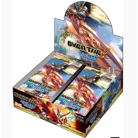 【新品】【お取り寄せ】[TCG] (BOX) デジモンカードゲーム ブースターパック OVER THE X(オーバーザエックス) バンダイ(BT-20)(24パック)(20250131)