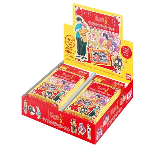 【新品即納】[TCG] (カートン) らんま1/2 ダイカットステッカーセット(パック) バンダイ(12BOX)(20250228)