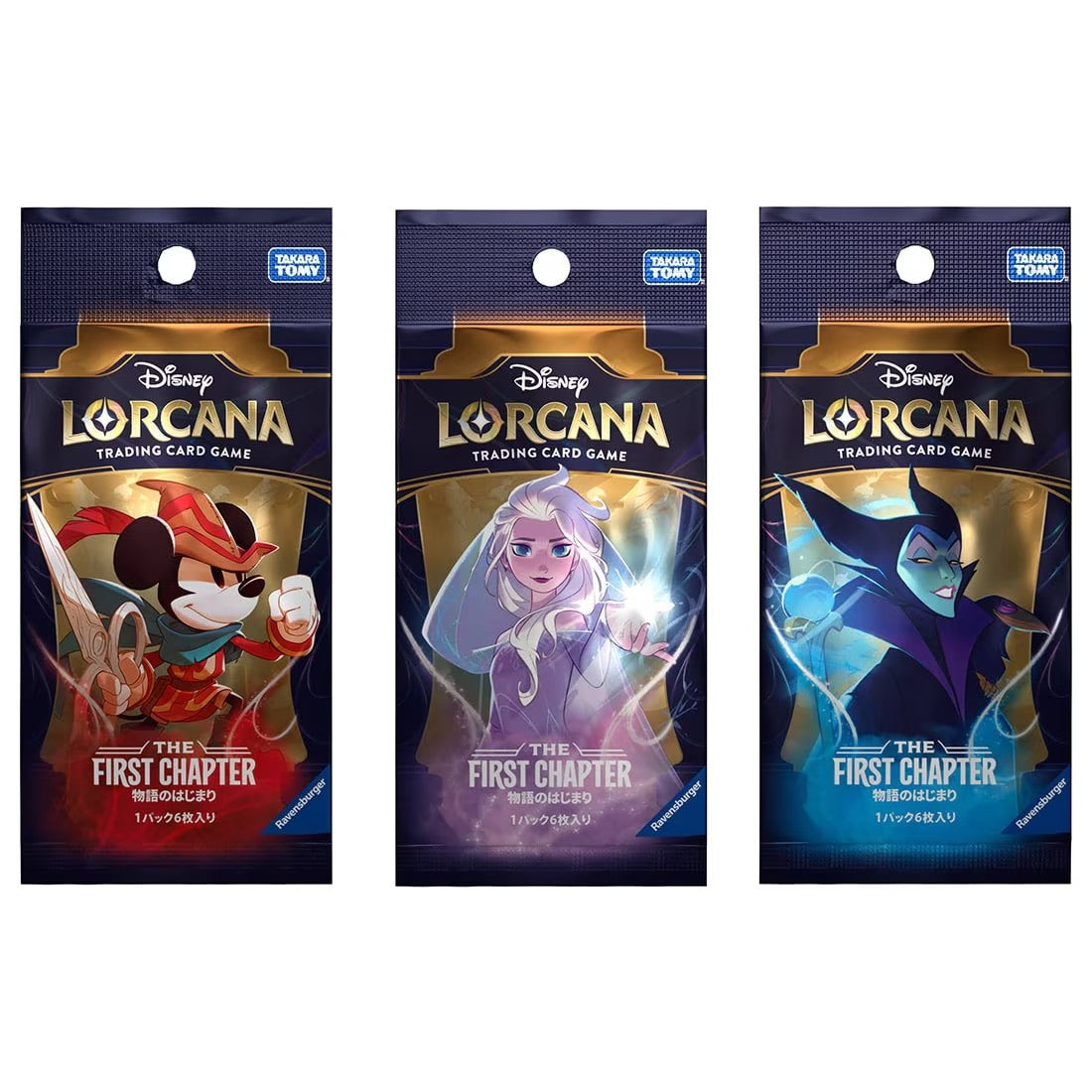 【新品即納】[TCG] ディズニー・ロルカナ・TCG 日本語版 ブースターパック THE FIRST CHAPTER 物語のはじまり タカラトミー(20250125)