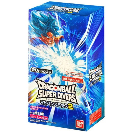【新品】【お取り寄せ】[TCG] (BOX) ドラゴンボールスーパーダイバーズ アドバンスパック2 バンダイ(20パック)(20250524)