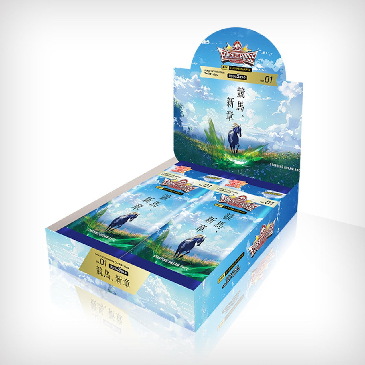 【新品】【お取り寄せ】[TCG] (BOX) Force of the Horse(フォースオブザホース) ブースターパック第1弾 競馬、新章 FRAMELUNCH(フレームランチ)(12パック)(20250430)
