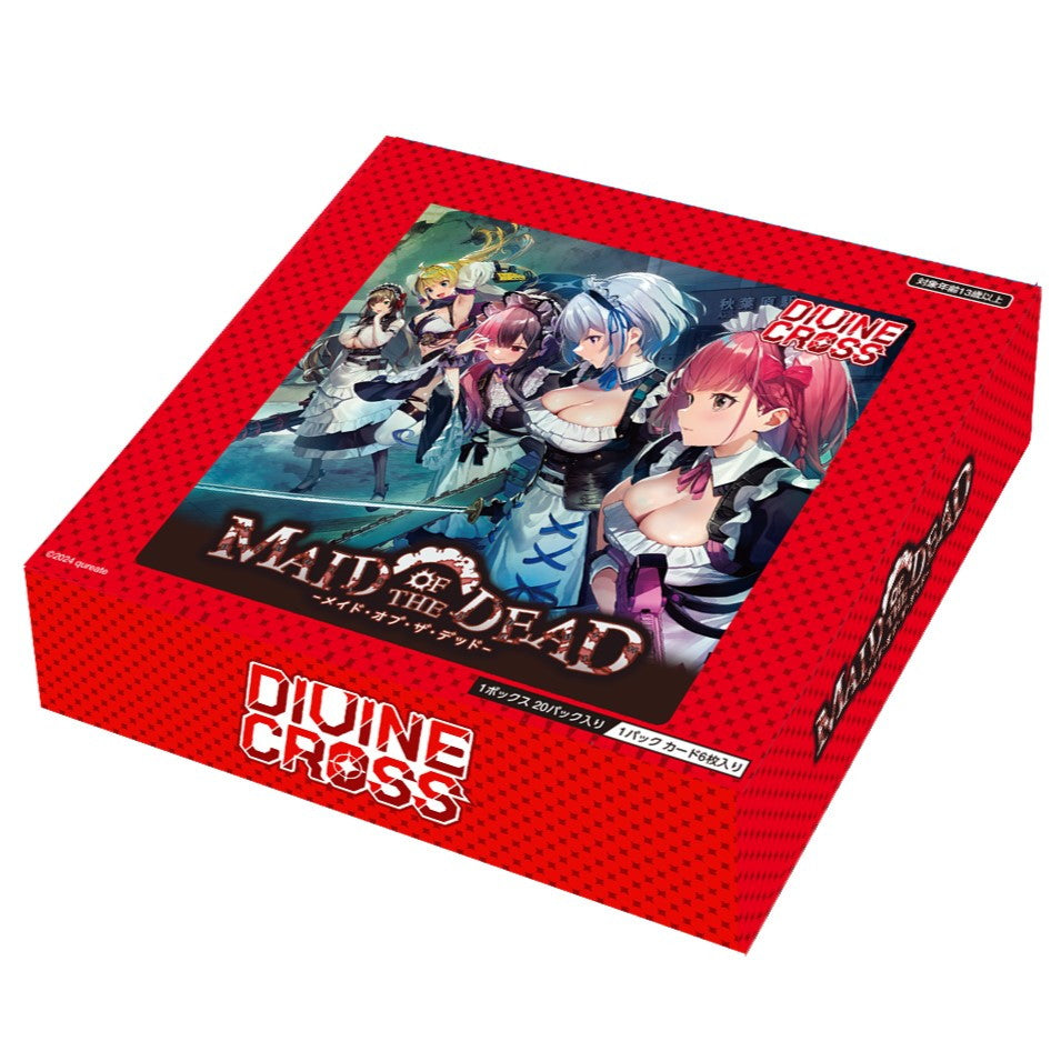 【新品即納】[TCG] (OUTカートン) DIVINE CROSS(ディヴァインクロス) メイドオブ・ザ・デッド ブースターパック TCG(4INカートン)(20250725)