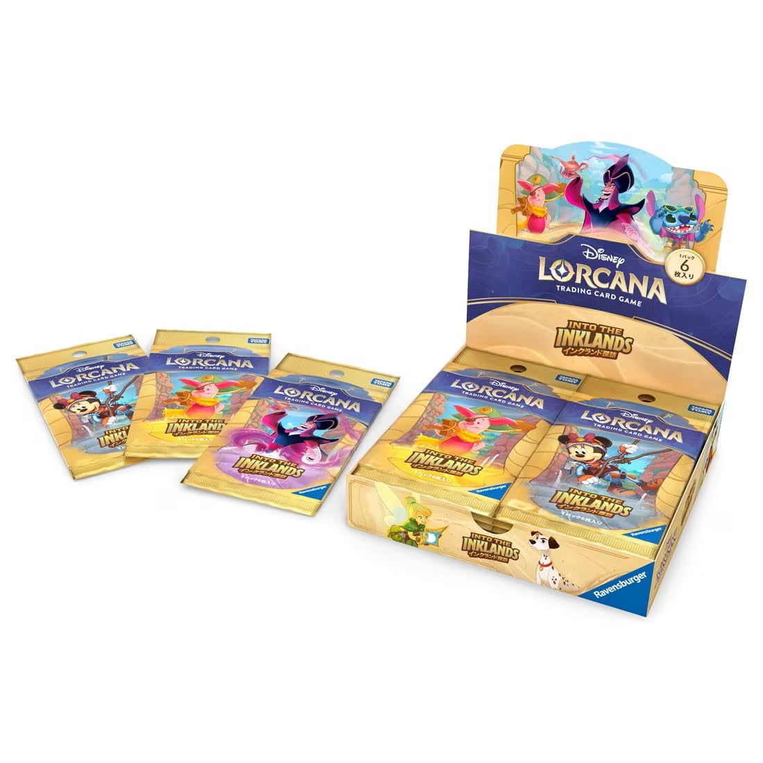 【新品】【お取り寄せ】[TCG] (BOX) ディズニー・ロルカナ・TCG 日本語版 ブースターパック インクランド探訪 タカラトミー(16パック)(20250517)