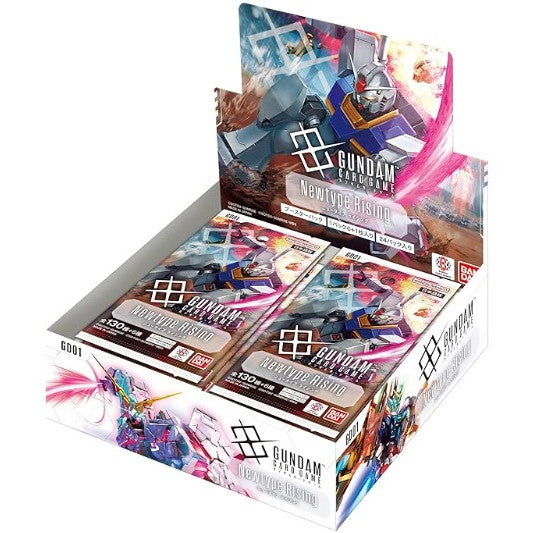 【予約前日出荷】[TCG] (カートン)(再販) ガンダムカードゲーム ブースターパック Newtype Rising(ニュータイプ ライジング)【GD01】 バンダイ(12BOX)(2025年8月下旬)