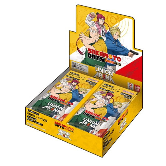 【予約前日出荷】[TCG] (BOX) UNION ARENA(ユニオンアリーナ) ブースターパック SAKAMOTO DAYS(サカモト デイズ)【UA43BT】 バンダイ(16パック)(20250829)