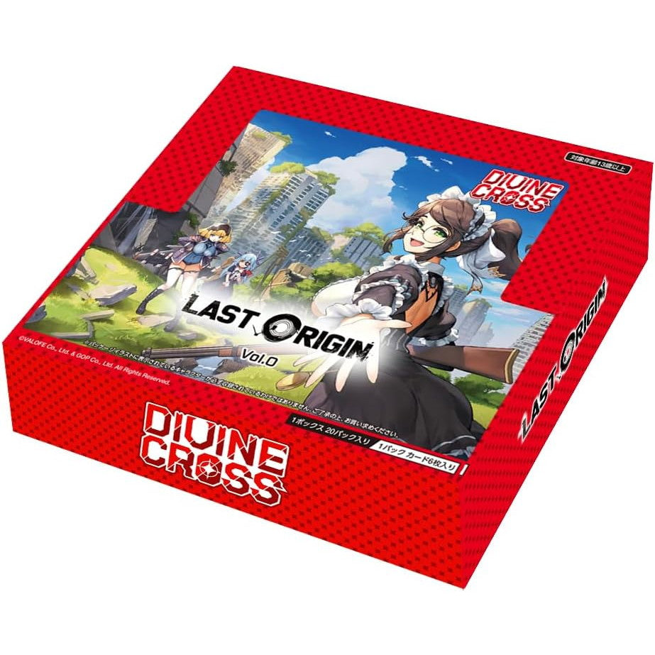 【新品即納】[TCG] (INカートン) DIVINE CROSS(ディヴァインクロス) LAST ORIGIN(ラストオリジン) Vol.0 ブースターパック TCG(6BOX)(20250926)