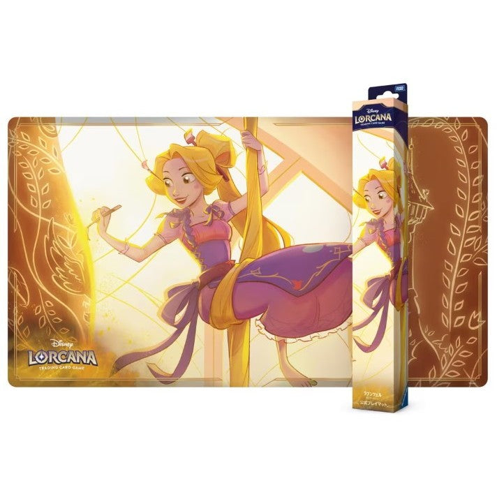 【新品】【お取り寄せ】[TCG] ディズニー・ロルカナ・TCG 日本語版 公式プレイマット「ラプンツェル 天才アーティスト」 タカラトミー(20250712)