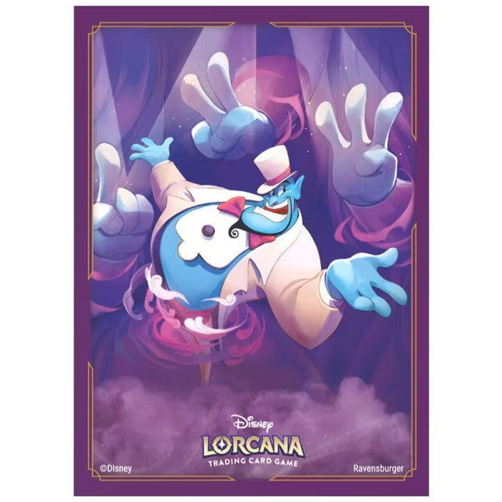 【新品即納】[TCG] ディズニー・ロルカナ・TCG 日本語版 公式カードスリーブ「ジーニー 頼れる友だち」 タカラトミー(20250712)