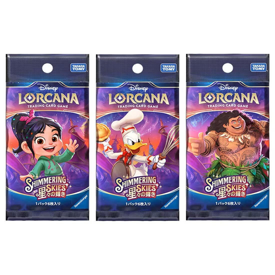 【予約前日出荷】[TCG] ディズニー・ロルカナ・TCG 日本語版 ブースターパック 星々の輝き タカラトミー(20250906)