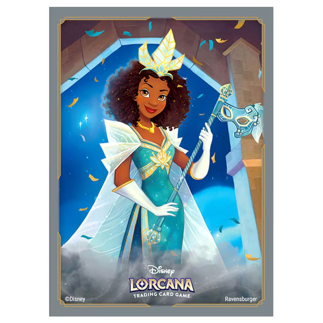 【予約前日出荷】[TCG] ディズニー・ロルカナ・TCG 日本語版 公式カードスリーブ「ティアナ 祝福のプリンセス」 タカラトミー(20250906)