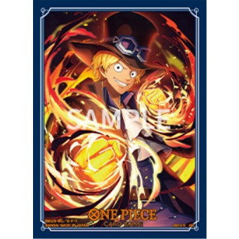 【新品即納】[TCG] ONE PIECE(ワンピース) カードゲーム オフィシャルカードスリーブ12 B:サボ バンダイ(20250823)