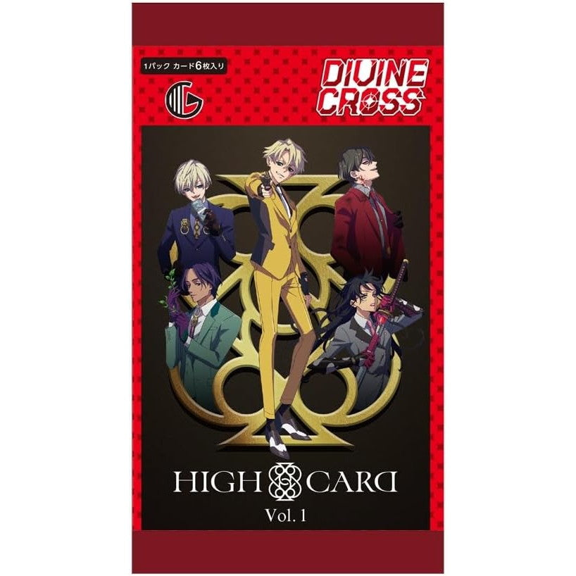 【新品即納】[TCG] DIVINE CROSS(ディヴァインクロス) HIGH CARD(ハイカード) Vol.1 ブースターパック TCG(20251128)