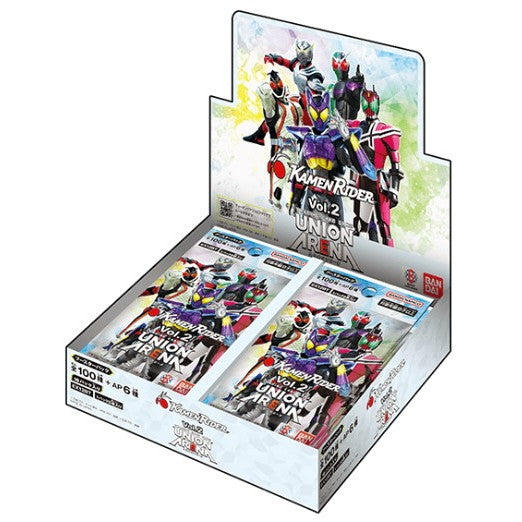 【予約前日出荷】[TCG] (BOX) UNION ARENA(ユニオンアリーナ) ブースターパック 仮面ライダー Vol.2【EX12BT】 バンダイ(16パック)(20251031)