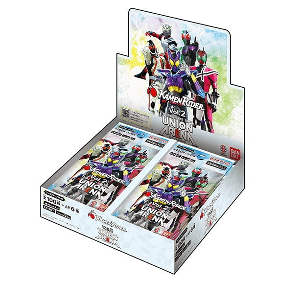 【予約前日出荷】[TCG] (カートン) UNION ARENA(ユニオンアリーナ) ブースターパック 仮面ライダー Vol.2【EX12BT】 バンダイ(16BOX)(20251031)