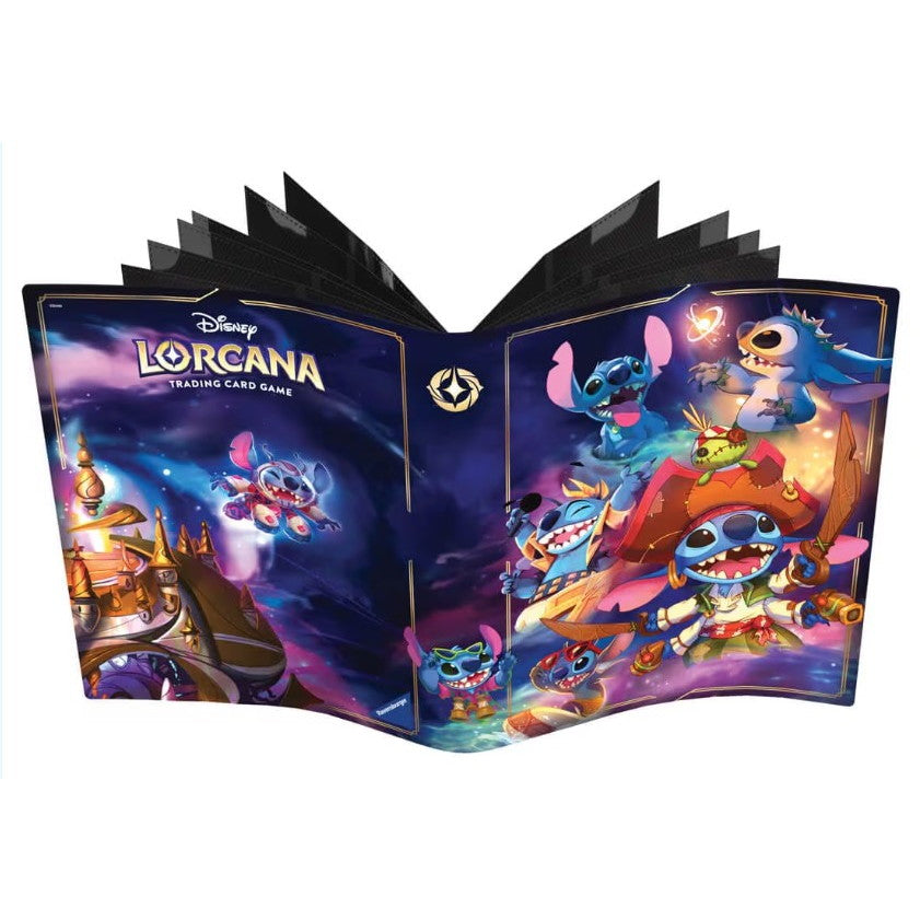 【新品即納】[TCG] ディズニー・ロルカナ・TCG 日本語版 公式カードバインダー VER. スティッチ タカラトミー(20251031)