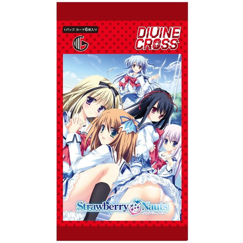 【新品即納】[TCG] DIVINE CROSS(ディヴァインクロス) Strawberry Nauts(ストロベリーノーツ) ブースターパック TCG(20251226)
