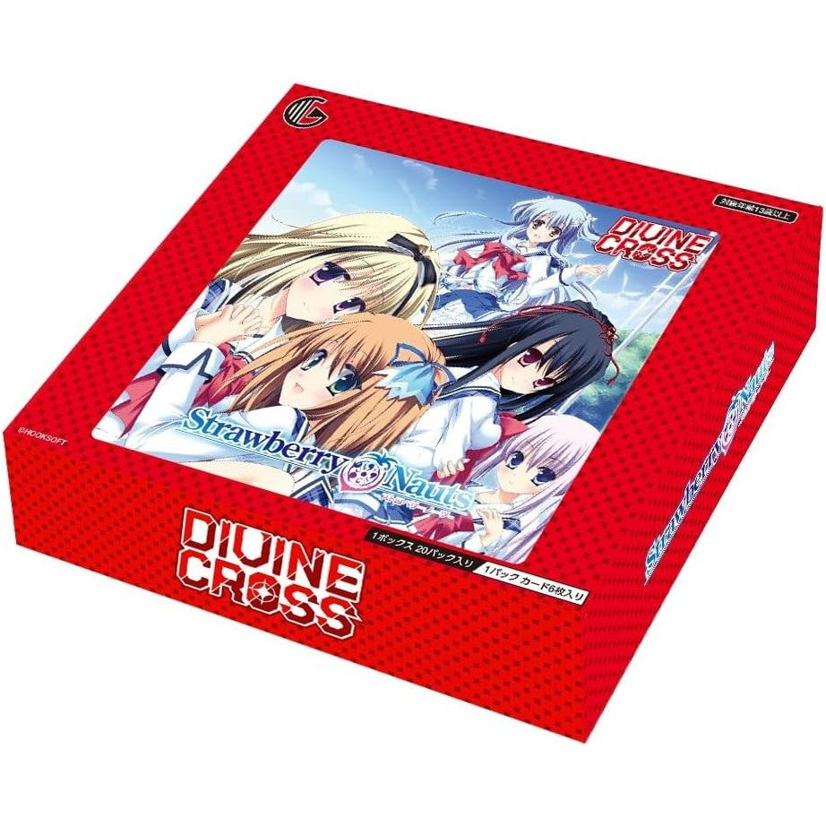 【新品即納】[TCG] (OUTカートン) DIVINE CROSS(ディヴァインクロス) Strawberry Nauts(ストロベリーノーツ) ブースターパック TCG(4INカートン)(20251226)